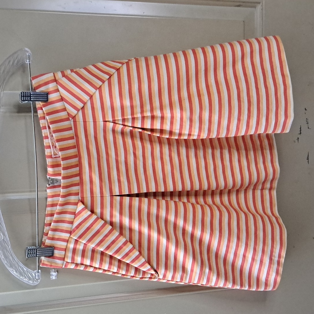 Pink Martini Lined Pleated Mini Skirt With Pockets